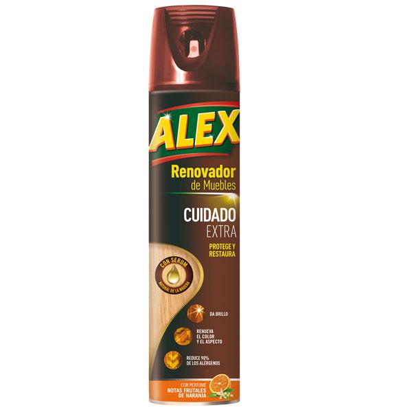 The new ALEX Dust-Trap Extra Care with natural wood serum, protects and restores the beauty of your furniture as if it were new. 