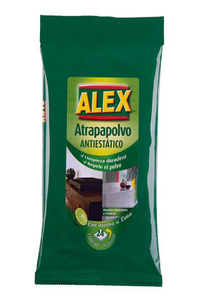 ALEX Antistatic Wipes are ideal to clean all types of furniture, and keep it clean for longer. Dust repellent.They have a pleasant lime fragrance.