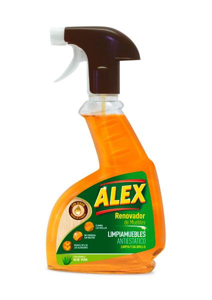 ALEX Antistatic Furniture Cleaner is ideal to clean and bring back the shine to your furniture. Thanks to its formula with antistatic agents.